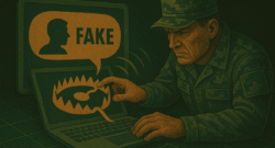 Estratega MDG infiltrando y distorsionando un mensaje digital enemigo para desarmar su efectividad