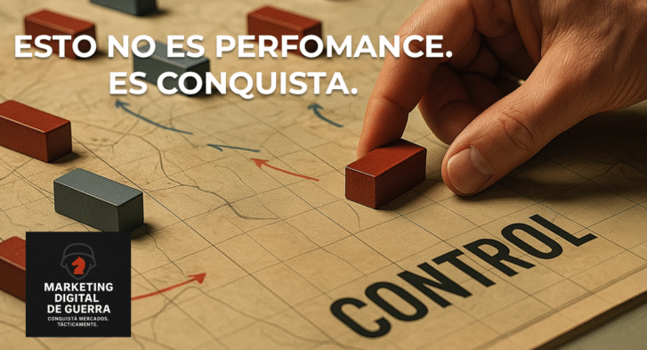 No competimos por clics: competimos por control de mercado