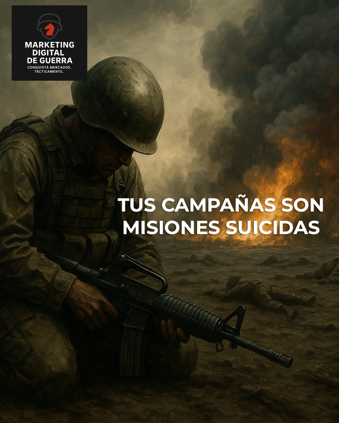Tus campañas son misiones suicidas (y vos lo sabés)